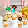 Keaziu 36 Pack Video Game Cupcake Toppers Game Themed Baby Shower Cupcake Picks Game Theme Kids Boys Girls Birthday Anniversary Party Decorations Supplies up view 2
