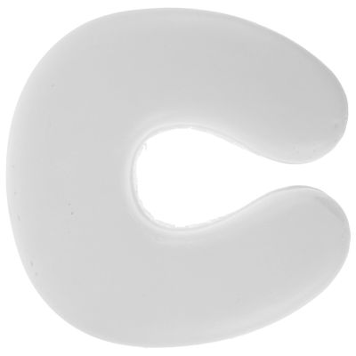Cabilock Memory Foam Pillow Massage Headrest for Bed Travel Head Support Facial Relax Pillow Massage Table Headrest Adjustable Prone Pillow Table Bed Face Retro U Shaped Neck Sponge White