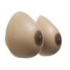 EZELIYP A Pair Silicone Fake Breasts False Breasts Fake Boobs Breast Forms for Transgender Individuals Breast Enhancement brown-800g view 1
