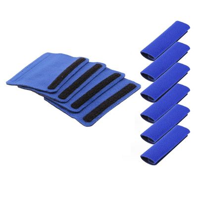 Haopeuk Breathing Mask Soft Pad Oxygen Mask Scratch Protection Mat Face Mask Velvet Cover Prevent Imprints Cloth 10Pcs