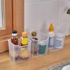 HERCHR Fridge Organizers, Fridge Side Door Storage Containers Plastic Fridge Organizer Bins Clear Fridge Storage Containers view 4