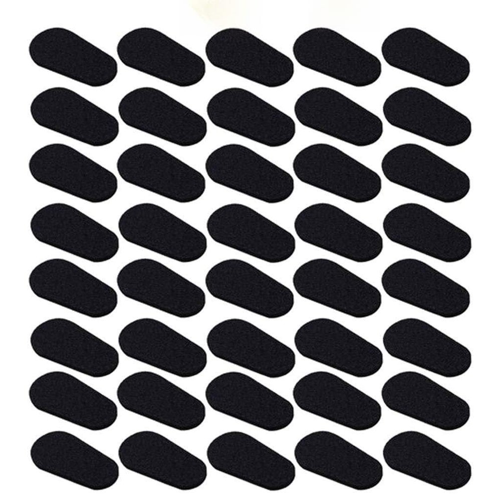 40Pcs Soft Foam Nose Pads Self Adhesive Eyeglass EVA Nose Pads Anti-Slip Glasses No Makeup Nose Pads Eyeglasses Nosepads Nose Pads for Frames Clear