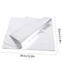 Glomora Aluminum Foil Wrap Paper, 100Pcs Thickened Pre Deli Aluminum Foil Sheets, One Off Foil Sheets for Food, Tin Foil Sheets for Burrito, Hot Dog or Sandwichs (11.8 X 11.8 Inch) view 2