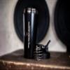 Beast&Bulk Nutrition Mixball Shaker | Shaker for Protein Shakes | Wire Mixball Whisk | Non-Drip Screw Lid | Gold Colour | 700 ml | Stainless Steel | Laser cut design (Black) view 1