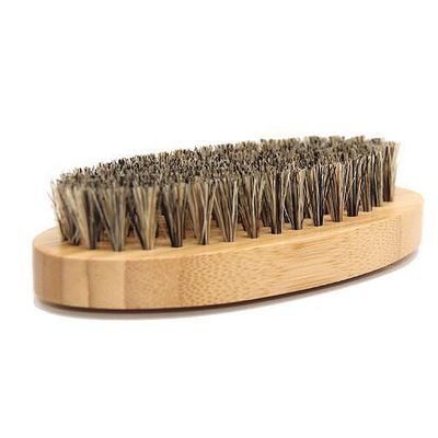 Beard Brush, 100% Boar Bristle Brush for Daily Beard Care, Beard Brush for Men, Travel