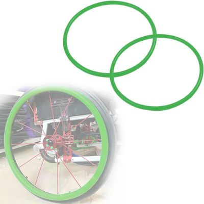 22/24-Inch Wheelchair Push Rim Covers Wheelchair Accessories Silicone Wheelchair Hand Push Cover Non-Slip Wear-Resistant Rear Wheel Grips Cover for Improve Grip and Traction(1,24 inches)