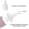 EUZUXU 100 Pcs Ear Thermometer Probe Covers, Refill Caps Replacement, for All Braun Thermometer Models view 4