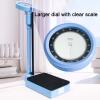 Mechanical Weight Scale, with Adjustable Height Rod, for Schools Gyms and Home, Mechanical Column Scale, Easy To Read Height and Weight Scale(Pink) view 2