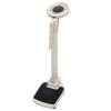 Mechanical Weight Scale, 2-in-1 Height and Weight Scale, with Adjustable Height Rod, for Home, School, Hospital, Gym Scales, Oversized Dial Easy To Read(White) view 1