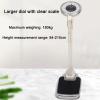 Mechanical Weight Scale, 2-in-1 Height and Weight Scale, with Adjustable Height Rod, for Home, School, Hospital, Gym Scales, Oversized Dial Easy To Read(White) view 2