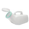 1200ml Male Urinal Portable Incontinence Bottle for Men Travel Bed Pan lid Wee White Secure Cap Pee Measuring Scale, Easy Grip Handle, Medical Grade Pee Portable Reusable Urine (1 Pack) view 1