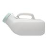 1200ml Male Urinal Portable Incontinence Bottle for Men Travel Bed Pan lid Wee White Secure Cap Pee Measuring Scale, Easy Grip Handle, Medical Grade Pee Portable Reusable Urine (1 Pack) view 3