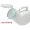 1200ml Male Urinal Portable Incontinence Bottle for Men Travel Bed Pan lid Wee White Secure Cap Pee Measuring Scale, Easy Grip Handle, Medical Grade Pee Portable Reusable Urine (1 Pack) view 4