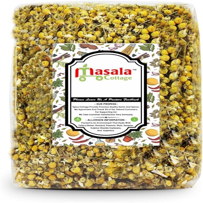 1kg Chamomile | Camomile Dried Flower Herbal Loose Leaf Tea by Masala Cottage