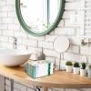 100 Pack Tulip Floral Guest Hand Towels Disposable for Bathroom, Floral Paper Napkins Decorative Spring Flowers Napkins for Bathroom Toilet Powder Room Holiday Wedding Bridal Shower (Inches, 7.8*4.3) view 3