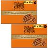 (20-40 Waffles) Large Belgian Waffles 90g each Individually Wrapped (40 Waffles) view 1