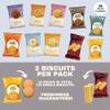 Biscuits Gift Set Biscuit Hamper Containing 15 Packs of Two (30 Biscuits Total) Including Border Biscuits, Walkers Assorted Biscuits & Shortbread | Yummy Biscuit Lovers Gift! view 3