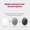 Photochromic Reading GlassesAnti Blue Light Lightweight computer Readers, TR90 Flexible Sports Style Sunglasses(Red,2.0x) view 2