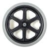 KWIBYBGS Wheelchair Rear Wheel Replacement Parts, 16-Inch Pu Rear Wheel Replacement, Wheelchair Rearers with Bearings view 2