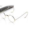 KPEGAXS Round Reading Glasses 2.0 Retro Glasses Readers Crystal Stone Lenses Metal Frame HD Glasses Anti-blue Light(+1.5) view 4