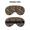 Sleep Mask, Eye Masks for Sleep, Sleep Masks for Women and Men, Blackout Eye Covers for Travel/Sleeping, Lollipop Candy Chocolate Bean Print Eye Mask view 3