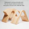 Tyenaza Coffee Filter Holder, Arch Design Waterproof Coffee Paper Storage Rack Coffee Filter Paper Container Stand for Home Use view 2