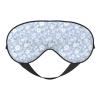 Sleep Mask, Eye Masks for Sleep, Sleep Masks for Women and Men, Blackout Eye Covers for Travel/Sleeping, Gray White Floral Eye Mask view 1