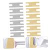 12 Pairs Follow up Heel Cushion Pads High Heel Grip Shoe Insert Stickers Heel Stickers Shoe Inserts Foot Care Protector Shoes Cushion Transparent Heel Pads Heel Grips Forefoot Pad/2357 view 2