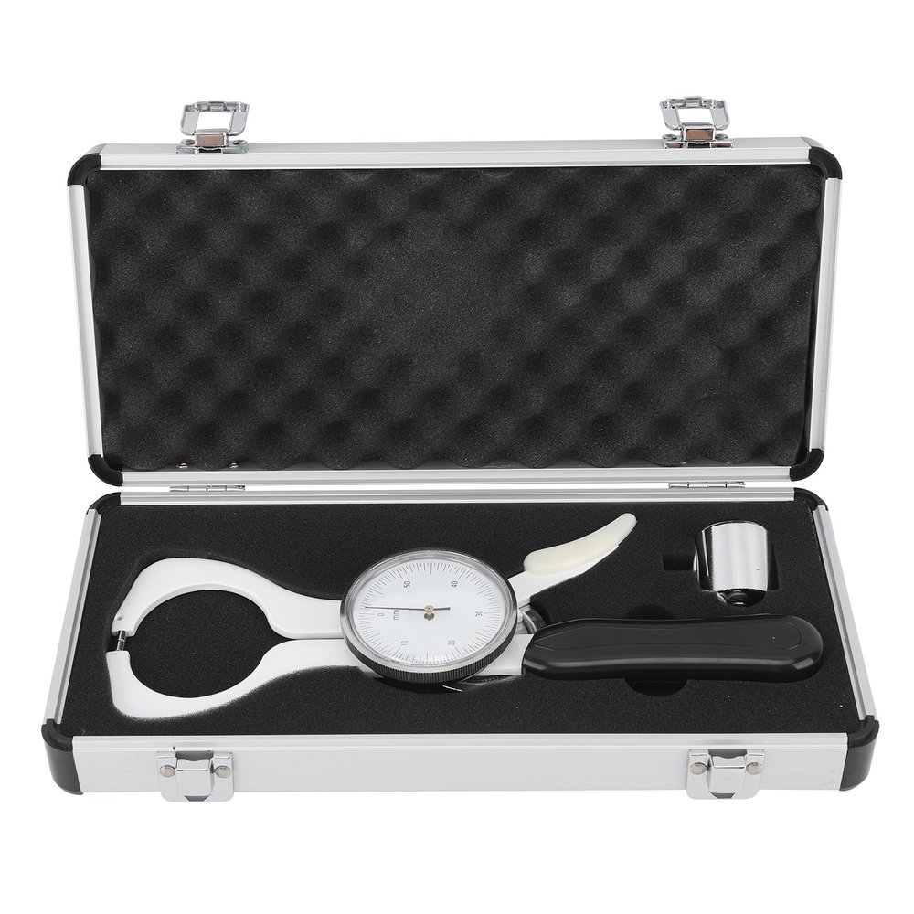 Body Fat Caliper, Skinfold Body Fat Caliper Measuring Tool Body Fat Caliper Tester Measure Scale Personal Fitness Tester Electronic Calipers for Monitoring BMI Fitness