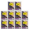 (6-20 Naan Breads) Garlic & Coriander, Plain Or Spicy Naan Breads 360g per pack ((Plain) 10x2 Naans) view 1