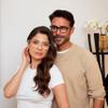 OPULIZE LEO Reading Glasses - 5 -Pack - Large Rectangular Frame - Black, Blue, Purple, Grey, Clear - Mens Womens - Spring Hinges - RRRRR55-1357C - +2.50 view 3