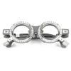 Jimenez 1pc Optometry Trial Lens Frame Ophthalmic Instrument Fixed PD Option,PD56 view 1