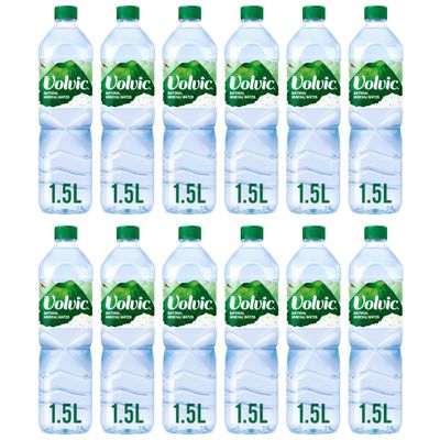 Sugar Free Volvics Water (12x1.5L, Natural Mineral Water)