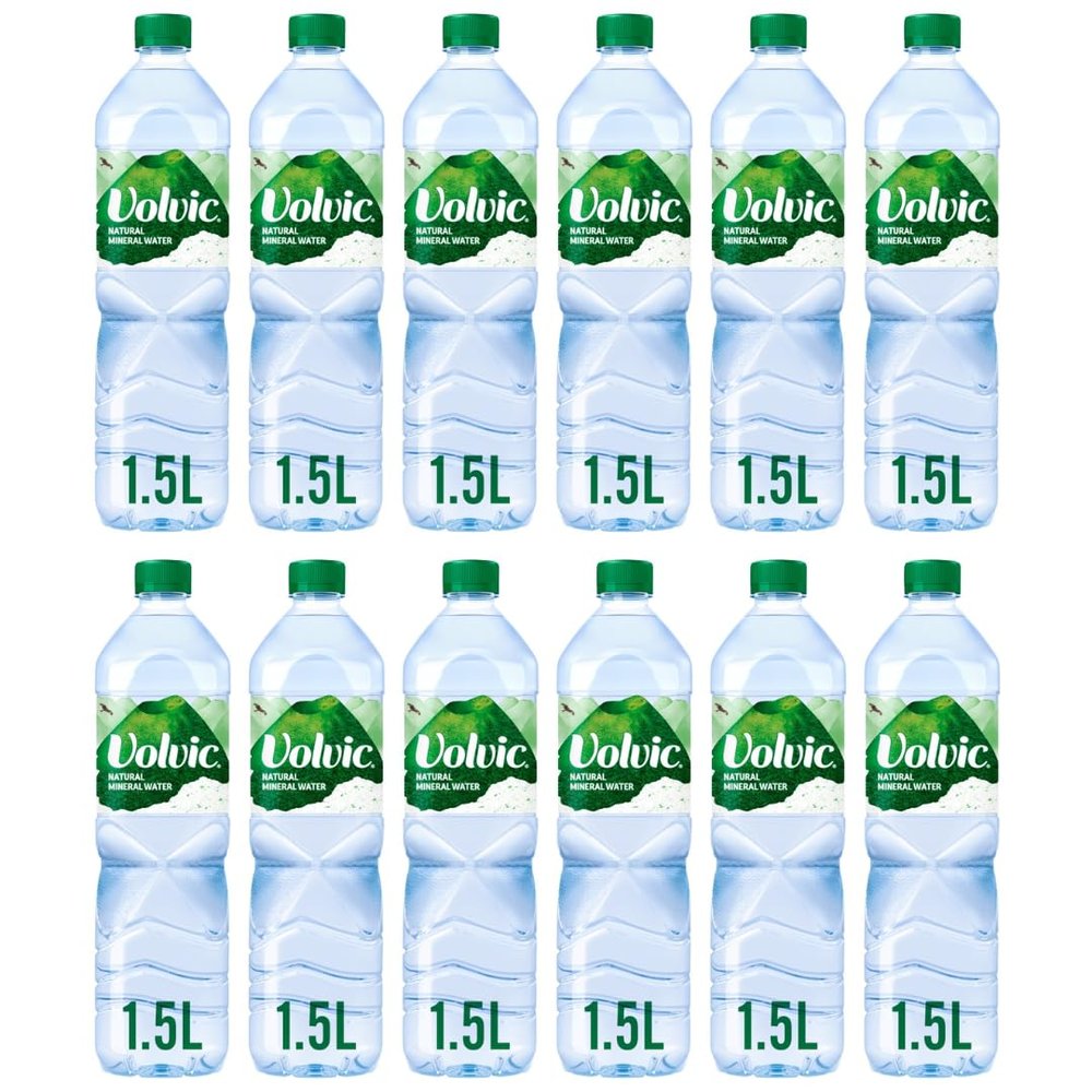 Sugar Free Volvics Water (12x1.5L, Natural Mineral Water)