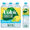 Sugar Free Volvics Touch of Fruit Flavoured Water 1.5L (6x1.5L, Lemon & Lime) view 3
