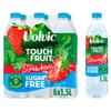 Sugar Free Volvics Touch of Fruit Flavoured Water 1.5L (6x1.5L, Strawberry) view 1