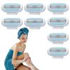 8PCS Women's Razor Blades Refills Compatible with Gillette Venus Smooth Razor, 3 Layer Blade for Smooth Shaving, Comfort Edge for Women Shaving, Washable Easy to Replace (Blue) view 1