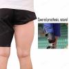 1 Pair Realistic Silicone Calf Pads Leg Enhancement Calf Corrector Wearable Fake Calf for Crooked Or Thin Legs,Skin Tone,Left leg view 3