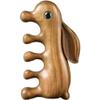 1pc Bunny Shape Wooden Massage Comb, Lightweight Wooden Scalp Massage Comb Wide Tooth Hair Comb Scalp Massage Comb Head Massager view 1