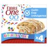 Fibre One 90 Calorie Chocolate Fudge Brownies 7 x 4 x 24g view 3