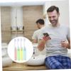 minkissy 12pcs Manual Travel Toothbrush Portable Folding Toothbrushes Belt Case Pp Material Easy to Use for Home Travel Random Color view 2