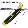 SOCLING full body washes wet and dry shaver, Waterproof Wet and Dry Trimmer, 2024 New Men's Electric Shaver Full Body wash Wet and Dry Double Shave, Ergonomic Body Groomer Shaver-1 set view 4