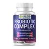 Probiotic Complex - Vegetarian 18 Premium Strains - 10 Billion CFU - Digestive and IBS Support Supplement with Lactobacillus Acidophilus & Bifidobacterium - One a Day - 30 Capsules view 1