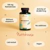 Vegavero Nattokinase 2000 FU  100 mg | 180 Capsules | 100% Natural from Fermented SOYA Bean Extract | Enzyme from Japanese Natto | NO Additives | Vegan view 3