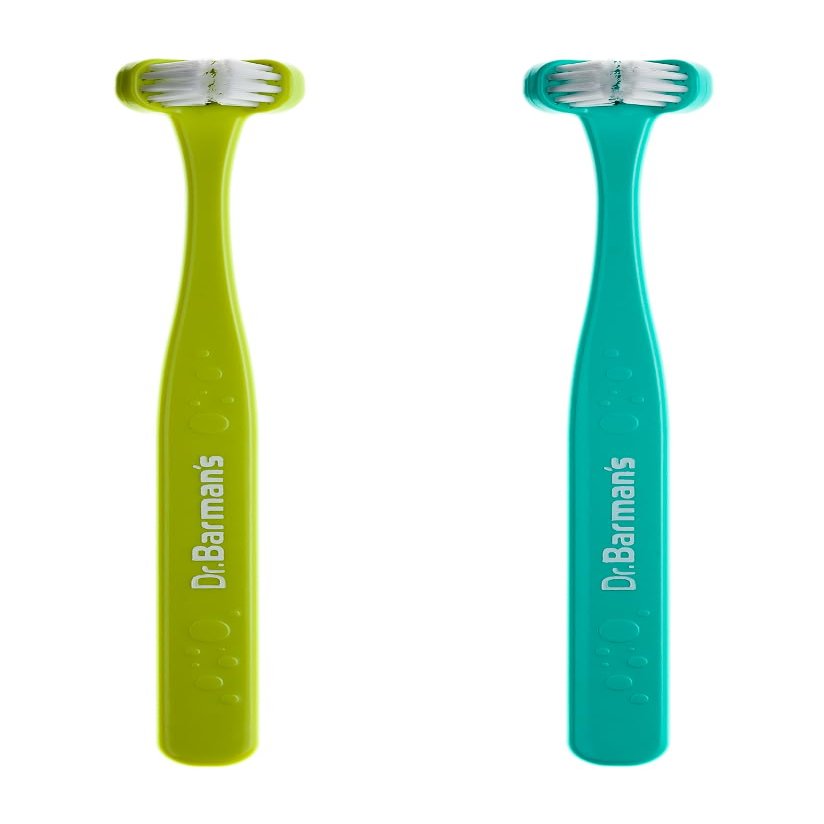Dr. Barman's Superbrush Toothbrush for Children, Pack of 2 (0-6 Years)