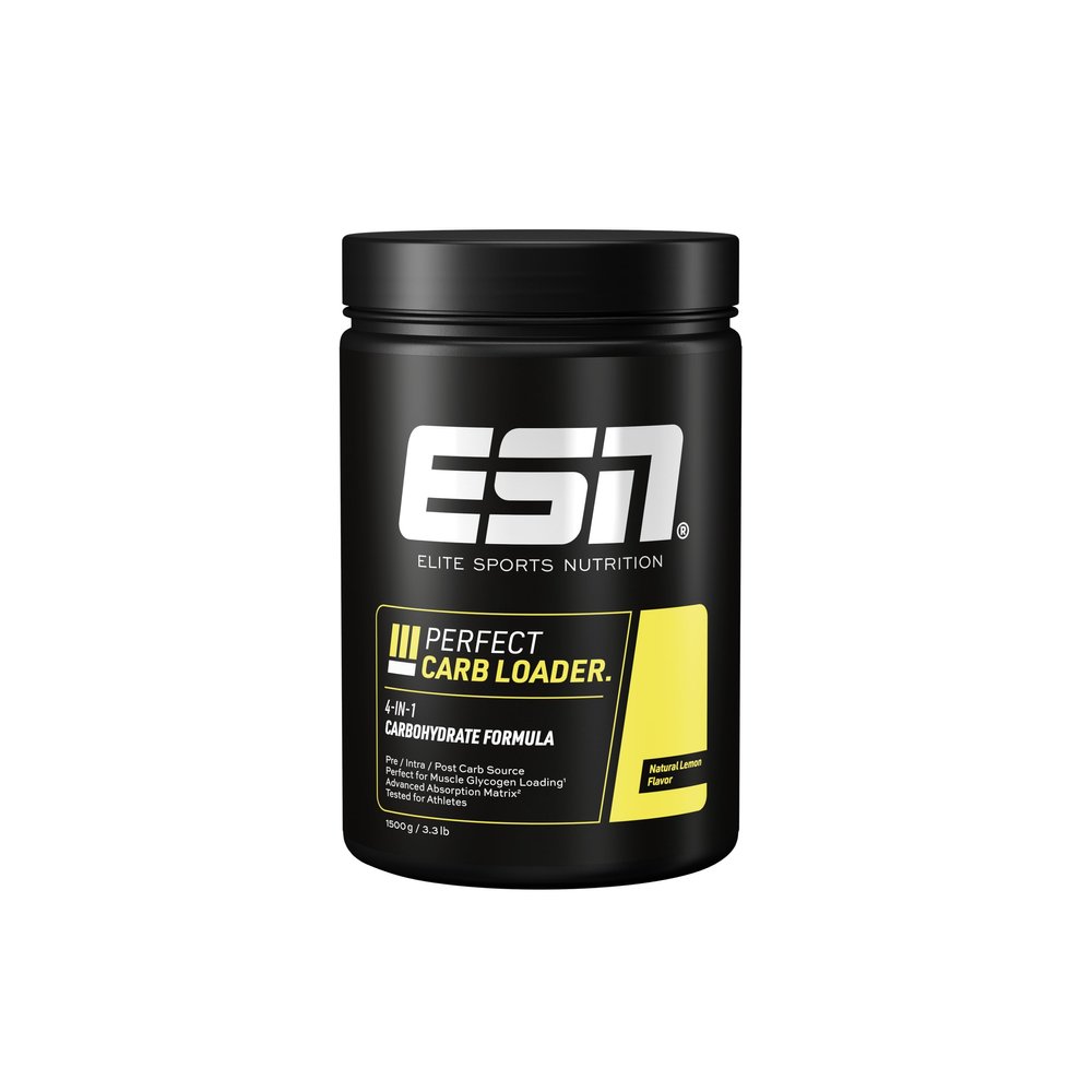 ESN Perfect Carb Loader, 1500 g, Natural Lemon, 4-in-1 Carbohydrate Source