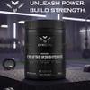 Gym Guru Creatine Monohydrate Powder Unflavoured (UK Made) - 500g (100 Servings) - 100% Pure Micronised Easy Dissolve - Vegan Gym Supplement for Men & Women - Muscle Growth, Strength & Performance view 2