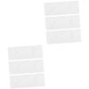 minkissy 2sets Cotton Felt Pads Window Cleaner Long Pole Double Sided Brush Cleaning Accessories Dusting Dry Mopping 30pcs*2 view 1