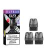 Elf Bar ELFX Replacement Pods  Pack of 3 Spare Vape Pods For Elf Bar ELFX Refillable Vape Pod Kit  QUAQ Dual Mesh Pods view 1