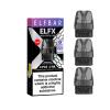 Elf Bar ELFX Replacement Pods  Pack of 3 Spare Vape Pods For Elf Bar ELFX Refillable Vape Pod Kit  QUAQ Dual Mesh Pods view 2